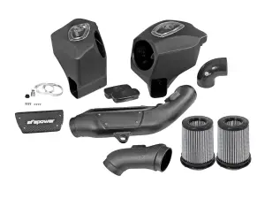 aFe Power - 51-76305 | AFE Power Momentum Cold Air Intake System w/ Pro DRY S Filter 2019-2021 M2 Competition (F87), 2015-2020 M3, M4 (F80/82/83) L6-3.0L (tt) S55 - Image 3