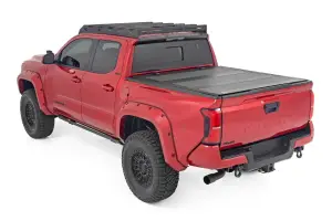 Rough Country - 49415551 | Rough Country Hard Tri Fold Flip Up Bed Cover For Toyota Tacoma 2/4WD (2024-2024) | 5' Bed - Image 3