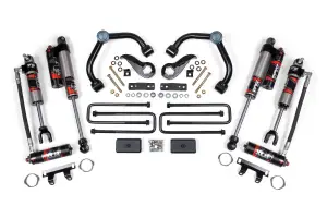 BDS760FPE | BDS Suspension 3 Inch Lift Kit With Fox Performance Elite For Chevrolet Silverado/GMC Sierra 2500 HD / 3500 HD (2020-2024) | Rear Lift 3 Inch Block Kit Without Overload