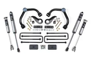 BDS760FS | BDS Suspension 3 Inch Lift Kit For Chevrolet Silverado/GMC Sierra 2500 HD/3500 HD (2020-2024) | Rear Lift 3 Inch Block Kit Without Overload