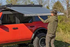 Rough Country - 99081 | Rough Country Retractable Roof Rack Awning For Trucks & SUVs | 6'6" X 9'8" - Image 5