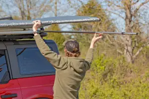 Rough Country - 99081 | Rough Country Retractable Roof Rack Awning For Trucks & SUVs | 6'6" X 9'8" - Image 6