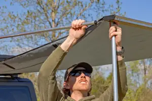 Rough Country - 99081 | Rough Country Retractable Roof Rack Awning For Trucks & SUVs | 6'6" X 9'8" - Image 7