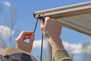 Rough Country - 99081 | Rough Country Retractable Roof Rack Awning For Trucks & SUVs | 6'6" X 9'8" - Image 14