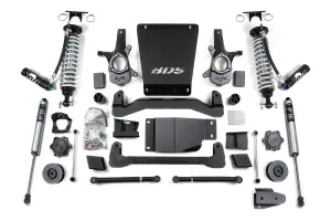 BDS900FDSC | BDS Suspension 4 Inch Lift Kit For Chevrolet Avalanche/Suburban 1500, Tahoe / GMC Yukon, Yukon XL 1500 4WD (2007-2014) | Coil Over Fox 2.5 With DSC Adjuster, Rear Lift 3 Inch Coil Spacer