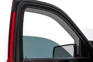 Rough Country - 811924 | Rough Country Side Window Deflectors In Channel Rain Guard For Crew Cab Chevrolet/GMC 1500/2500 HD/3500 HD (2019-2024) - Image 3