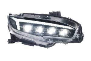 Morimoto - LF2-473 | Morimoto XB LED Headlights Gen II For Honda Civic (2016-2021) - Image 4