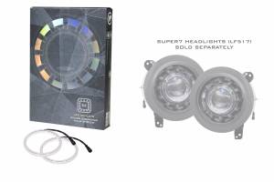 Morimoto - LF479 | Morimoto Super7 RGBW Halo System For Jeep Wrangler JL / Gladiator JT (2018-2024) - Image 3