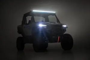 Rough Country - 93192 | Rough Country 50 Inch LED Light Bar Kit For Polaris Xpedition ADV-5 (2024-2024) | Black Series - Image 5