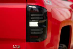 Morimoto - LF729 | Morimoto XB LED Tail Lights Gen II For Chevrolet Silverado 2500 HD / 3500 HD (2015-2019) / 1500 (2014-2018) | Smoked - Image 9