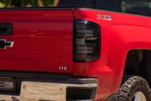 Morimoto - LF729 | Morimoto XB LED Tail Lights Gen II For Chevrolet Silverado 2500 HD / 3500 HD (2015-2019) / 1500 (2014-2018) | Smoked - Image 10