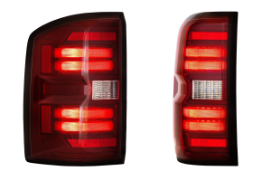 Morimoto - LF730 | Morimoto XB LED Tail Lights For GMC Sierra 2500 HD / 3500 HD (2015-2019) / 1500 (2014-2018) | Red - Image 3