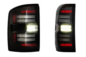 Morimoto - LF731 | Morimoto XB LED Tail Lights For GMC Sierra 2500 HD / 3500 HD (2015-2019) / 1500 (2014-2018) | Smoked - Image 2