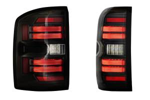 Morimoto - LF731 | Morimoto XB LED Tail Lights For GMC Sierra 2500 HD / 3500 HD (2015-2019) / 1500 (2014-2018) | Smoked - Image 3