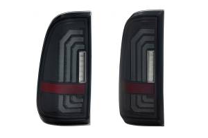 LF733 | Morimoto XB LED Tail Lights For Ford Super Duty F-250/F-350 (1999-2016) / F-150 (1997-2003) | Smoked