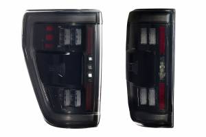 LF735.2 | Morimoto XB LED Tail Lights For Ford F-150 (2021-2024) | BLIS, Smoked