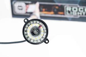 Morimoto - XRL40 | Morimoto Rock Light - Single | White LED Puck With Input Wiring - Image 1