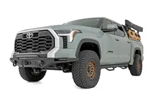 Rough Country - 72005 | Rough Country Front Bumper For Hybrid Toyota Tundra 2/4WD (2022-2024) | Without LED Lights, Winch Mount ONLY - Image 5