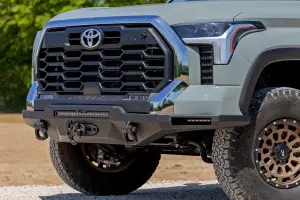 Rough Country - 72005 | Rough Country Front Bumper For Hybrid Toyota Tundra 2/4WD (2022-2024) | Without LED Lights, Winch Mount ONLY - Image 7