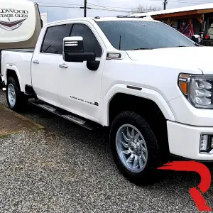 Recon Truck Accessories - 264230BK | Recon Fender Lenses w/ 4 Amber LED Lights in Smoked with Black Trim (2020-2024 Sierra 2500, 3500) - Image 8