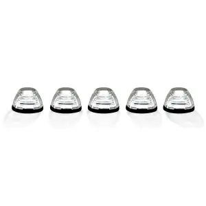 264143CLS | Recon 5 Piece Cab Light Set Strobe LED Clear Lens in White & Amber LEDs (1999-2016 F250, F350 Super Duty)