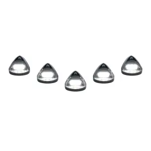 Recon Truck Accessories - 264143WHBK | Recon 5 Piece Cab Light Set LED Smoked Lens in White (1999-2016 F250, F350 Super Duty | DID NOT come with factory installed cab roof lights) - Image 1