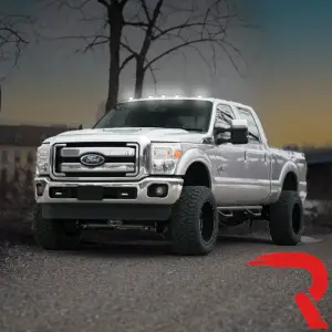 Recon Truck Accessories - 264143WHBK | Recon 5 Piece Cab Light Set LED Smoked Lens in White (1999-2016 F250, F350 Super Duty | DID NOT come with factory installed cab roof lights) - Image 17