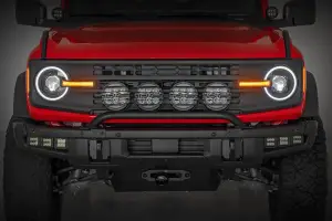 Rough Country - RCH5500 | Rough Country DRL Halo LED Headlights For Ford Bronco (2021-2024) | DOT Approved - Image 2