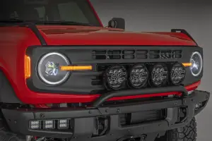 Rough Country - RCH5500 | Rough Country DRL Halo LED Headlights For Ford Bronco (2021-2024) | DOT Approved - Image 5