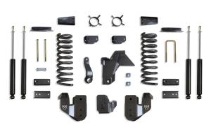 K947441A | MaxTrac Suspension 4 Inch Lift Kit With Radius Arm Bracket & MaxTrac Shocks For Air Ride Ram 2500 4WD (2019-2024) | Diesel