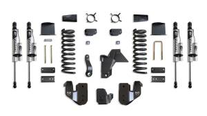 K947485VRA | MaxTrac Suspension 8 Inch Lift Kit With Radius Arm Brackets & Vulcan Reservoir Shocks For Air Ride Ram 2500 4WD (2019-2024) | Diesel