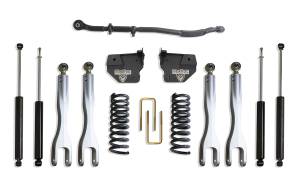 K947325L | MaxTrac Suspension 2.5 Inch Level Kit With 4 Links & MaxTrac Shocks For Ram 3500 4WD (2013-2024) | Diesel