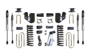 K947363VA | MaxTrac Suspension 6 Inch Lift Kit With Radius Arm Bracket & Vulcan Shocks For Air Ride Ram 3500 4WD (2013-2018) | Diesel