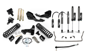 220-P1241 | Cognito 7 Inch Premier Suspension Lift Kit with Fox 2.5 Reservoir Shocks with DSC Adjuster (2023-2024 F250, F350 4WD)