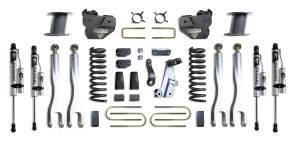 K947385VRLA | MaxTrac Suspension 8 Inch Lift Kit With 4 Links & Vulcan Reservoir Shocks For Air Ride Ram 3500 4WD (2013-2018) | Diesel