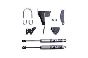 9472DSS-F | MaxTrac Dual Steering Stabilizer Kit With Fox Stabilizers For Ram 2500/3500 4WD (2013-2023)