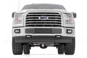 Rough Country - 51014RED | Rough Country 3 Inch Lift Kit For Ford F-150 4WD (2014-2020) | Red Finish, Strut Spacers With N3 Rear Shocks - Image 3