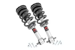 502065_C | Rough Country M1 Adjustable Monotube Leveling Strut Pair For Chevrolet Silverado (2020-2024) / GMC Sierra (2020-2024) | Diesel