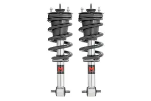 Rough Country - 502065_C | Rough Country M1 Adjustable Monotube Leveling Strut Pair For Chevrolet Silverado (2020-2024) / GMC Sierra (2020-2024) | Diesel - Image 3