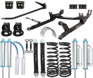 CS-DD30-6-03-D | Carli Suspension Dominator 6 Inch Lift Carli Tuned King 3.0 Remote Reservoir Shocks Package For Ram 2500/3500 4WD (2003-2009) | Diesel