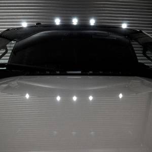 Recon Truck Accessories - 264343CLS | Recon 5 Piece Cab Roof Light Set Strobe LED Clear Lens Amber (2017-2022 F250, F350 Super Duty) - Image 10