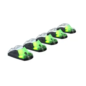 Recon Truck Accessories - 264343CLRGB | Recon 5 Piece Cab Roof Light Set Clear Lens with RGB (Multi-Colored) High-Power LED's (2017-2022 F250, F350 Super Duty | Replaces OEM factory installed cab roof lights) - Image 15