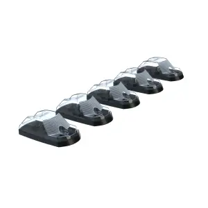 Recon Truck Accessories - 264343CLRGB | Recon 5 Piece Cab Roof Light Set Clear Lens with RGB (Multi-Colored) High-Power LED's (2017-2022 F250, F350 Super Duty | Replaces OEM factory installed cab roof lights) - Image 18