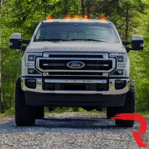 Recon Truck Accessories - 264343AM | Recon 5 Piece Cab Roof Light Set Amber Lens with Amber High-Power LEDs (2017-2022 F250, F350 Super Duty | Replaces OEM factory installed cab roof lights) - Image 12