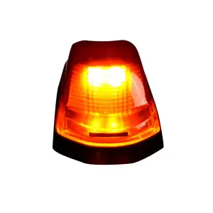 Recon Truck Accessories - 264343AMX | Recon 1 Piece Single High Power LED Single Cab Light Amber Lens Amber (2017-2022 F250, F350 Super Duty) - Image 2