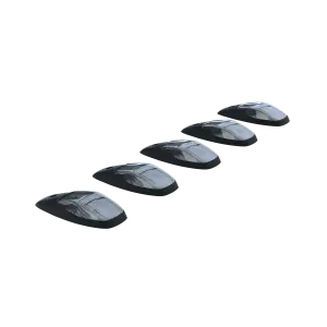 Recon Truck Accessories - 264346CLHPWH | Recon 5 Piece Smoked Cab Roof Light Set 2-Way Front & Rear Facing Ultra High-Power White LEDs (2019-2024 Ram 2500, 3500) - Image 10