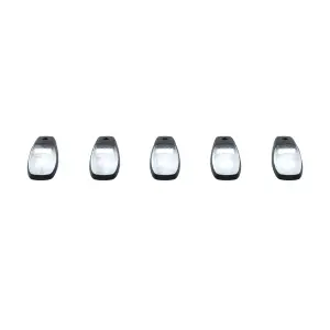 Recon Truck Accessories - 264346CLRGB | Recon 5 Piece Set Clear Cab Roof Light Lens with RGB (Multi-Colored) High-Power LED's (2019-2024 Ram 2500, 3500 | Replaces OEM factory installed cab roof lights) - Image 12