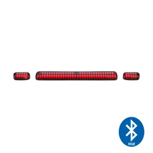 Recon Truck Accessories - 264156CLRGB | Recon 3 Piece Set Clear Cab Roof Light Lens with RGB (Multi-Colored) High-Power LED's (2007-2014 Silverado, Sierra 2500 HD, 3500 HD) - Image 3