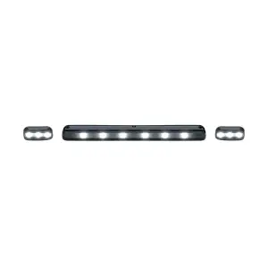 Recon Truck Accessories - 264156WHCL | Recon 3 Piece Cab Roof Lights LED Clear Lens in White (2007-2014 Silverado, Sierra 2500 HD, 3500 HD) - Image 11