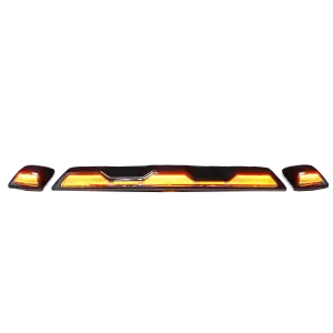 Recon Truck Accessories - 264158BKRGB | Recon 3 Piece Set Smoked Cab Roof Light Lens with RGB (Multi-Colored) High-Power LED's (2020-2024 Silverado, Sierra 2500 HD, 3500 HD| Replaces OEM factory installed cab roof lights) - Image 19